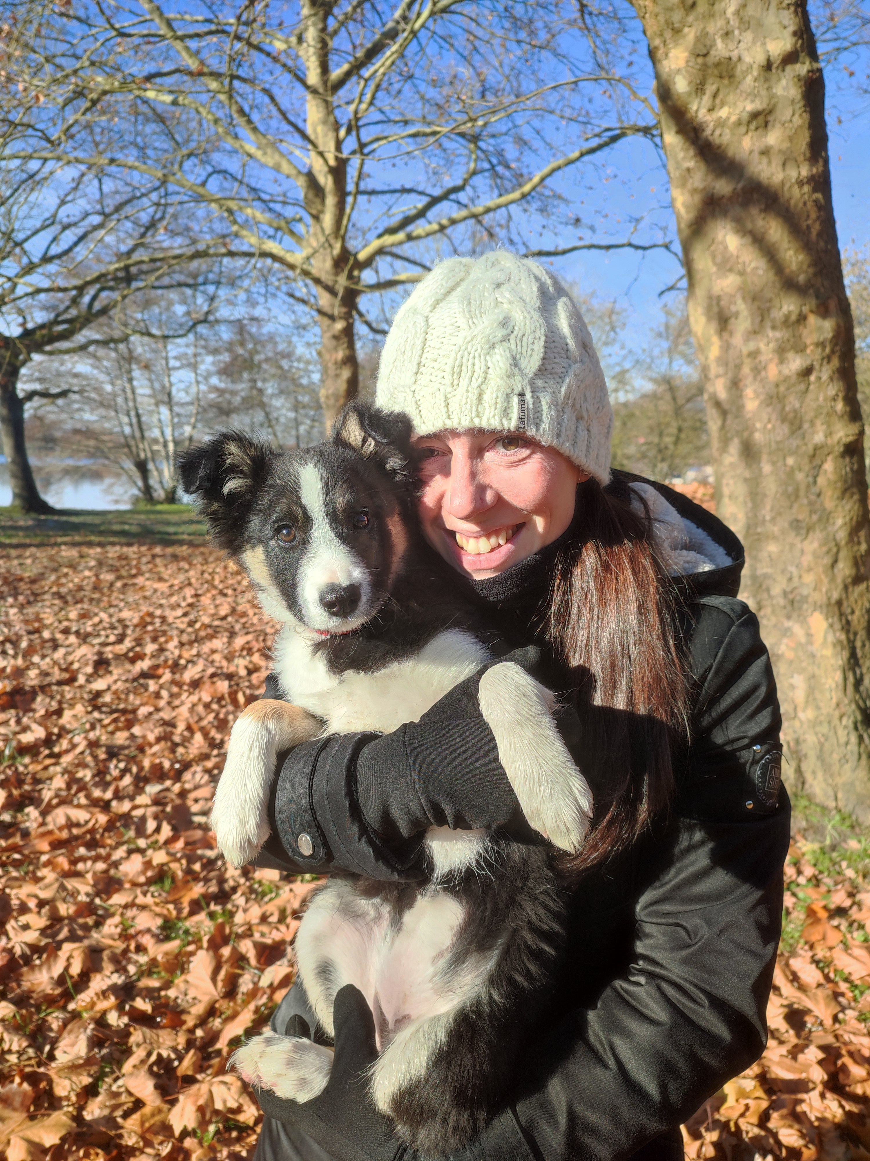 Lise Muller avec sa chienne — éducation canine positive à Nancy